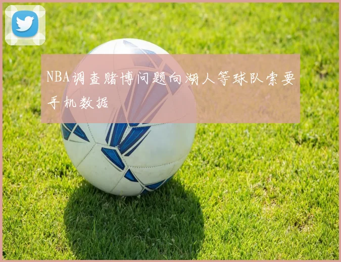 NBA调查赌博问题向湖人等球队索要手机数据